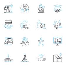 Construction Linear Icons Set