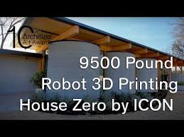 Robot 3d Printing Icon S House Zero
