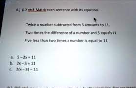 Solved Eight Numbers Subtracted From 5