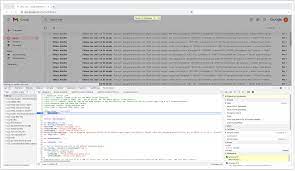 gmail chrome extension content script