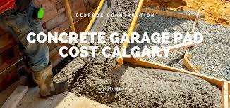 Concrete Garage Pad Cost Calgary
