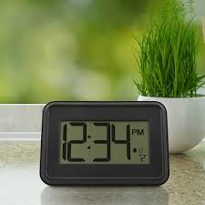 La Crosse Technology 513 113 Digital Wall Clock With Temperature Countdown Timer