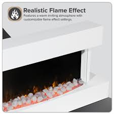 Wall Mounting Electric Fireplace Led