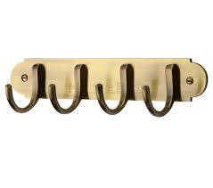 Heritage Brass Coat Hooks On Plate