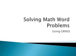 Solving Math Word Problems Powerpoint