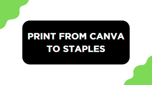 How To Print From Canva To Staples Pttrns