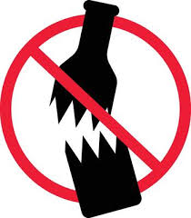 No Breaking Glass Bottle Prohibition