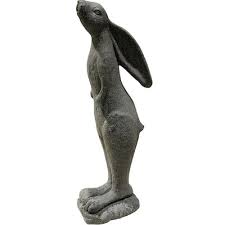 Rabbit Garden Statues Outdoor Decor