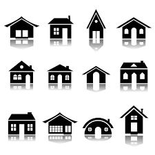 House Icon Silhouette Vector Images