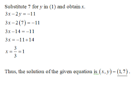 Solving Systems