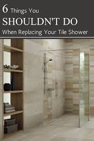 Tile Shower Base Wall Panel