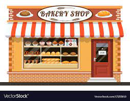 Bakery Front Veiw Flat Icon
