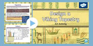 Design A Viking Tapestry Viking Art