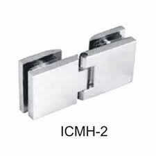 Icon Brass Wall To Glass Shower Hinge
