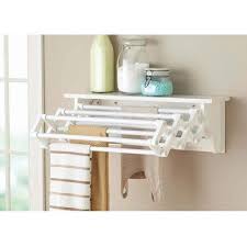 Wall Mounted Drying Rack Laundry Room