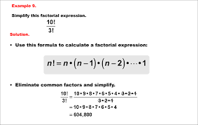 Math Example Combinatorics Factorial