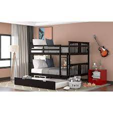Anbazar Full Over Full Bunk Beds With