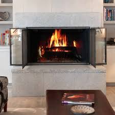Hues In Granite For A Stunning Fireplace