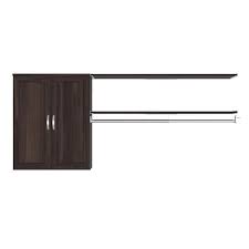 Modern Walnut Laundry Room Cabinet Kit