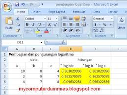 Calculate Logarithm Reduction