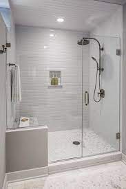 Plain Shower Glass Partition