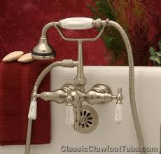 Clawfoot Tub Small Spout Faucet W Hand