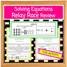 Sides Relay Race Review Game