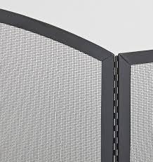 Arch 3 Panel Fireplace Screen