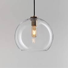 Arren Brass Single Pendant Light With