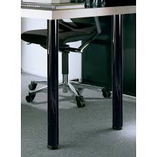 Hettich 2 3 8 In Adjustable 28 In Black Steel Table Leg Set Of 4