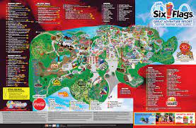 Maps Six Flags Great Adventure