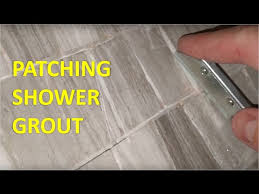 Regrouting A Shower Floor