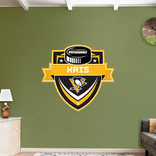 Pittsburgh Penguins Badge Personalized