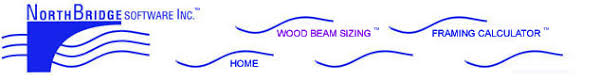 wood beam sizing