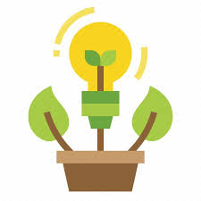 Green Idea Thinking Icon