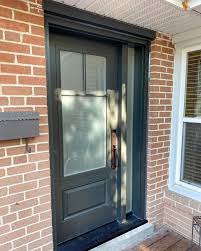 2 Panel Smooth Fiberglass Exterior Door