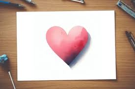 Watercolor Valentine S Heart Love Icon