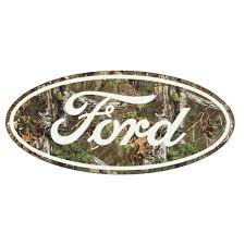 Open Road Brands Ford Camo Embossed Tin