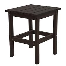Square Plastic Outdoor Side Table