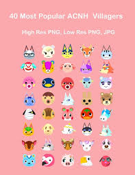 Animal Crossing Villagers Png Jpg