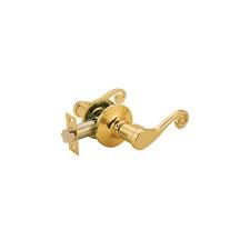 Premier Lock Polished Brass Decorative