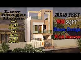 20x45 House Plan 900 Sqft House