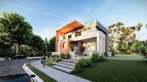 3bhk Bungalow Design Plan Plot Size