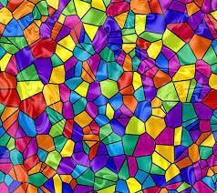 Stained Glass Colorful Mosaic
