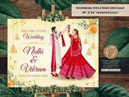 Indian Wedding Ceremony Sign