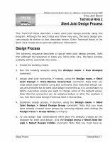 pdf etabs steel joist doen tips