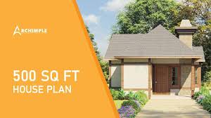 Archimple 500 Sq Ft House Plans And