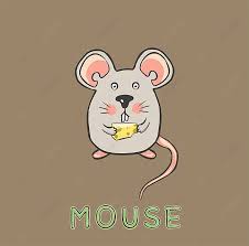 Design Cute Mouse Small Icon For Stock
