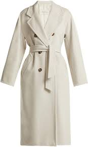 Max Mara 101801 Icon Coat Womens Ivory