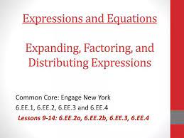 Equations Expanding Factoring